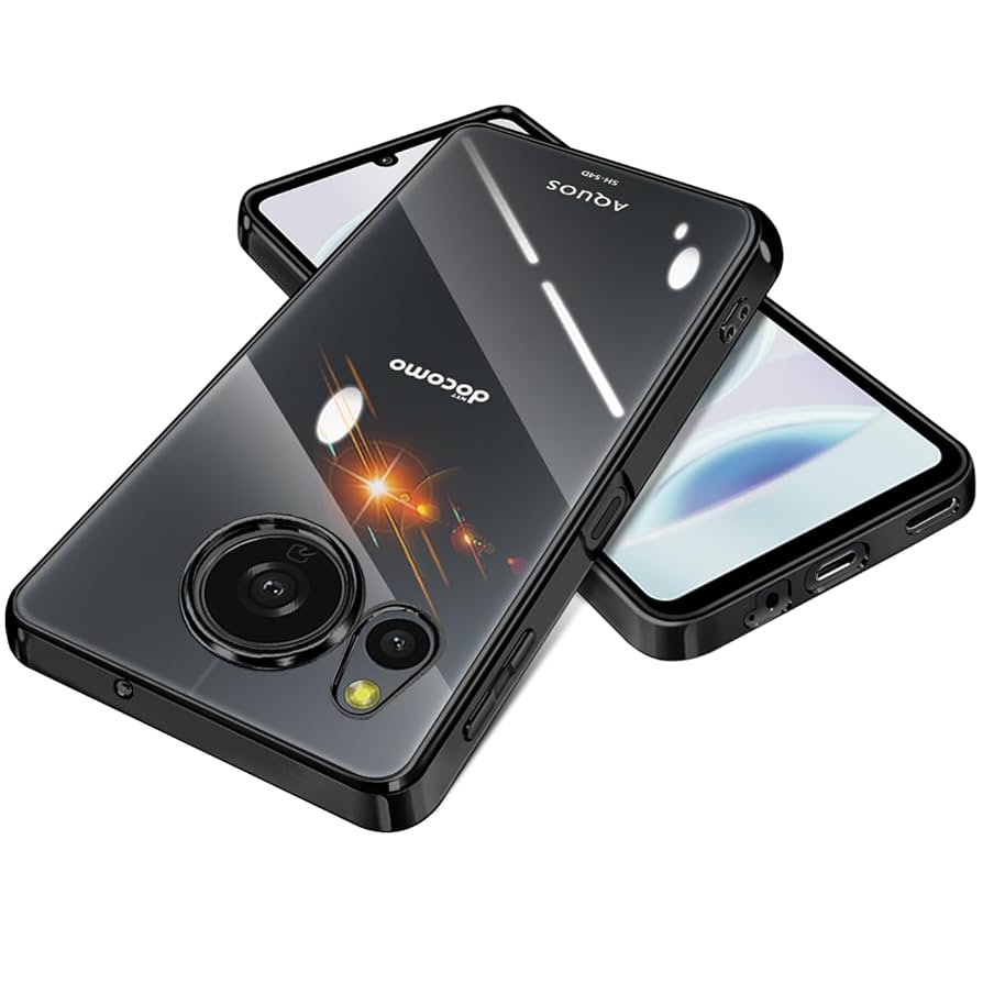 オーダースマホケース Amazon.co.jp: AQUOS sense8 ケース クリア センス8 カバー 透明